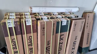 광진구 자양동 더샾스타시티 78평형 올띄움초배 완료 #디아망포티스+디아망 초고급실크도배 현장 사진