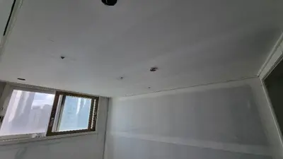 용인시 수지구 광교마을 광교 자이더클래스 34평형 전체 디아망 회벽퓨어화이트 실크벽지도배 현장 사진