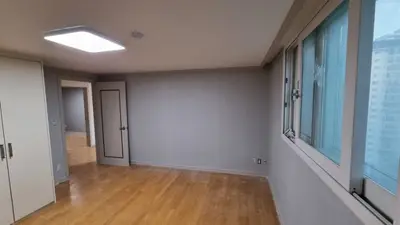 분당구서현동시범한양사파트50평형전체실크도배 현장 사진