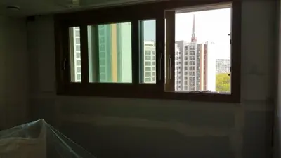 강남구대치동대치래미안팰리스2단지방한칸도배부분도배에코텍스도배실크도배 현장 사진