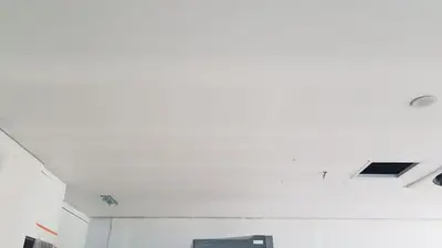 송파구장지동상가1층키즈카페도배광폭합지도배에코텍스띄움시공 현장 사진